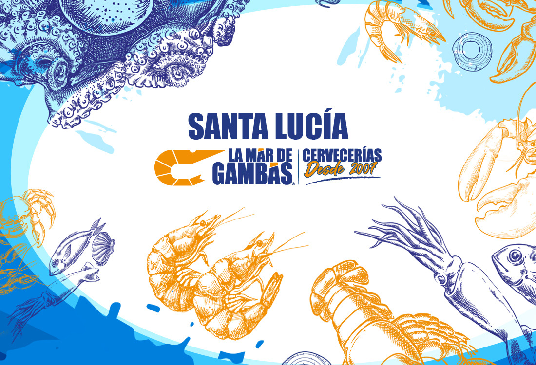 la mar de gambas santa lucia